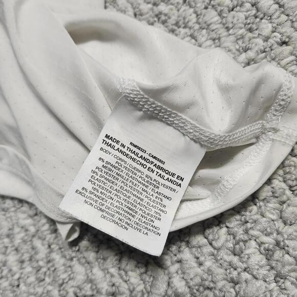 Nike White Racerback Athletic Tank Top Size Small - Picture 4 of 7